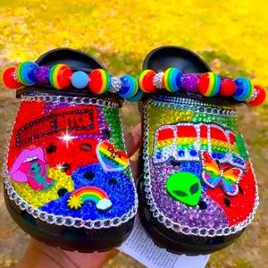 Custom Glitzz-C Bling Clogs